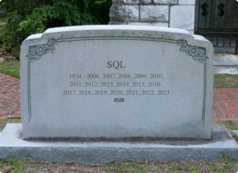 SQL è morto